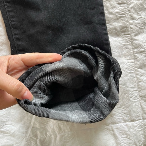 Men's Eddie Bauer black lined jeans size 40x34 - Picture 4 of 13